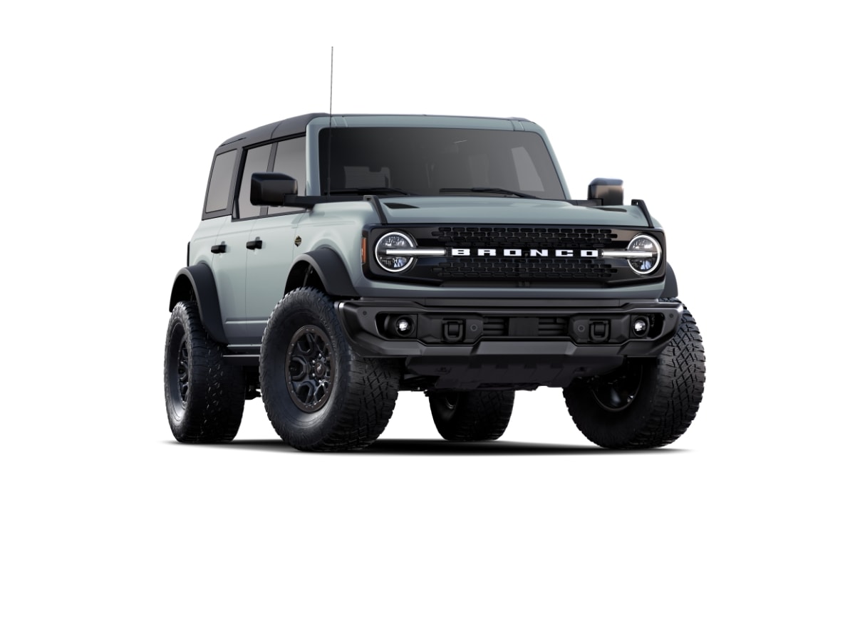 Nueva camioneta SUV Bronco Gris Jet
