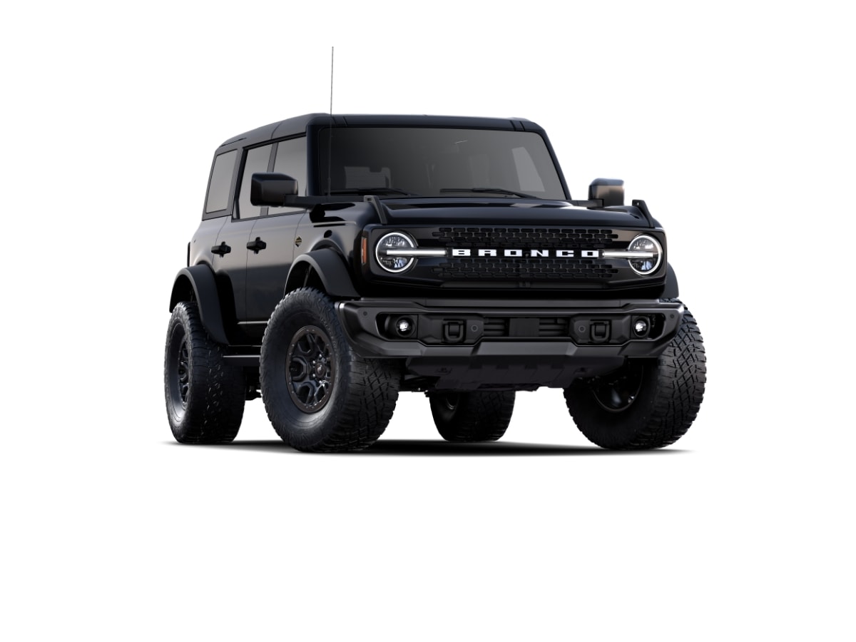 Nueva camioneta SUV Bronco Negro Profundo