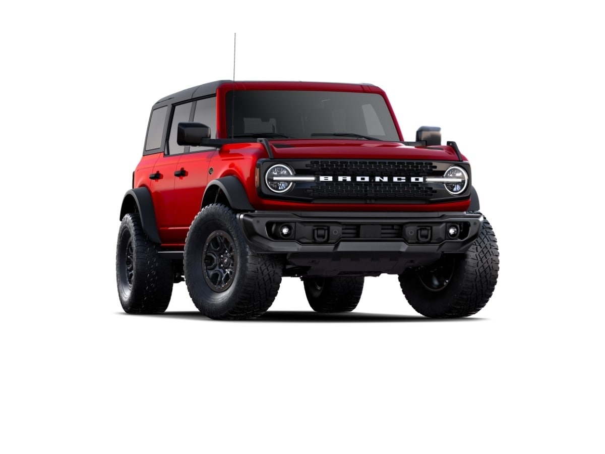 Nueva camioneta SUV Bronco Rojo Metálico