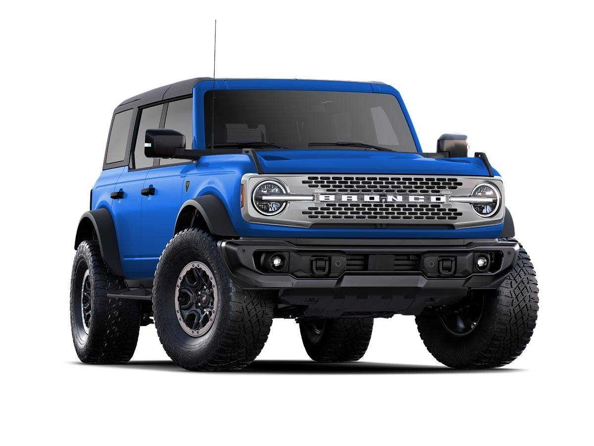 Ford Bronco Badlands Azul Velocidad