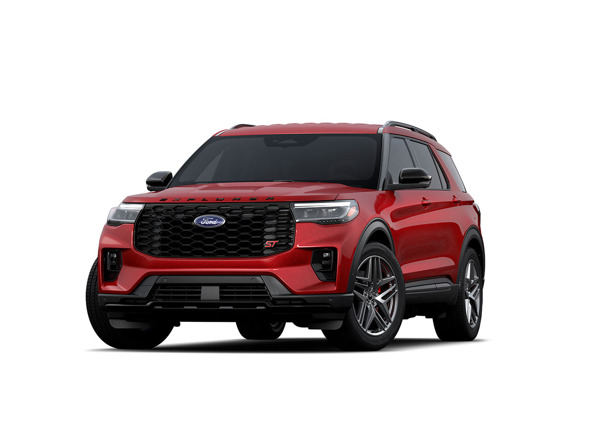 Nueva Explorer ST en color Rojo Metálico