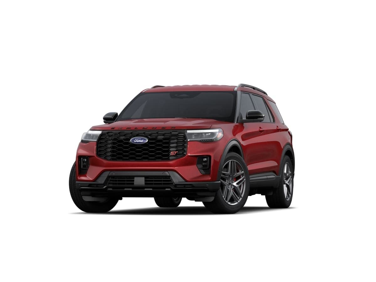 Nueva Explorer ST en color Rojo Metálico
