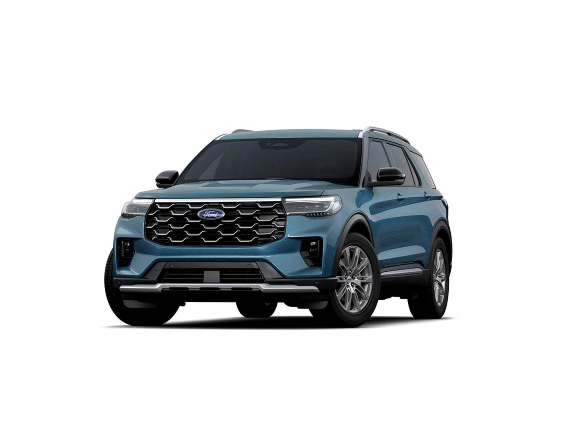 Ford Explorer Azul Vaporizado