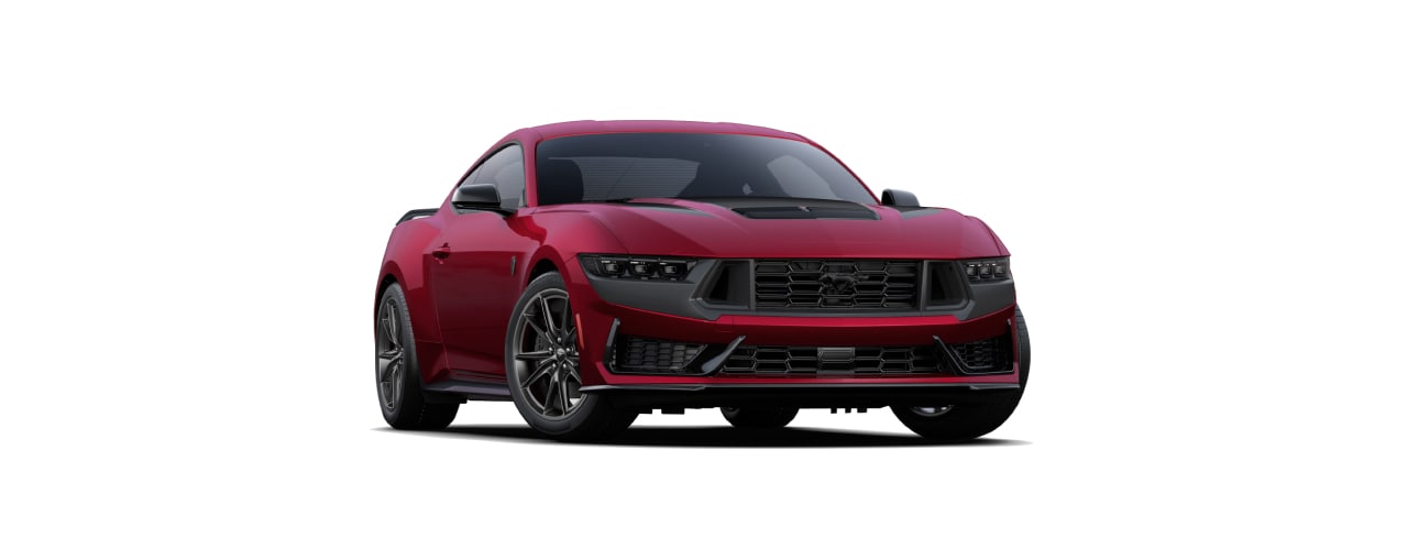 Ford Mustang Dark Horse Rojo Magenta