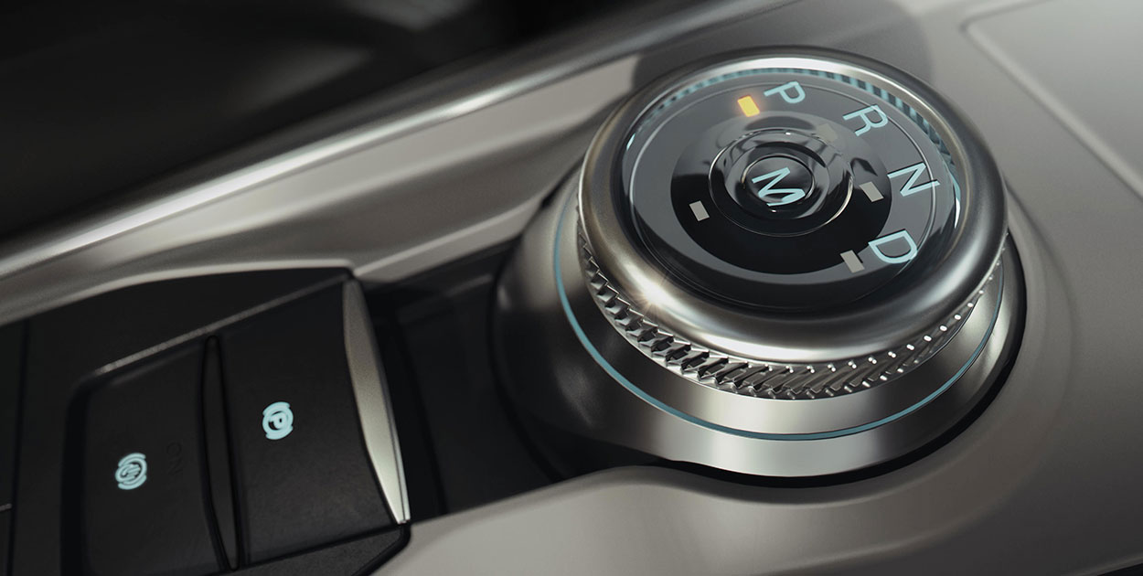 Selector de cambios rotativo de 10 velocidades