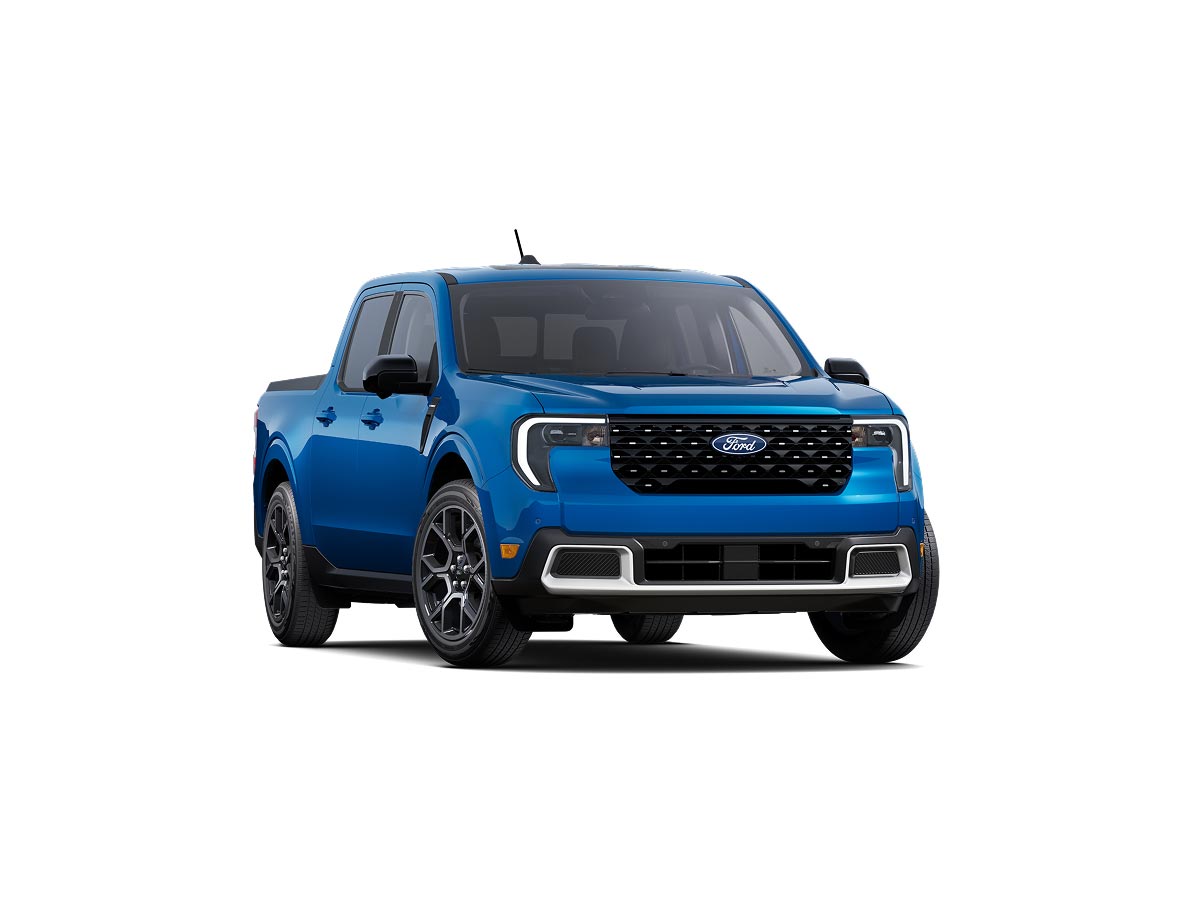 Ford Maverick Hibrida Azul Velocidad