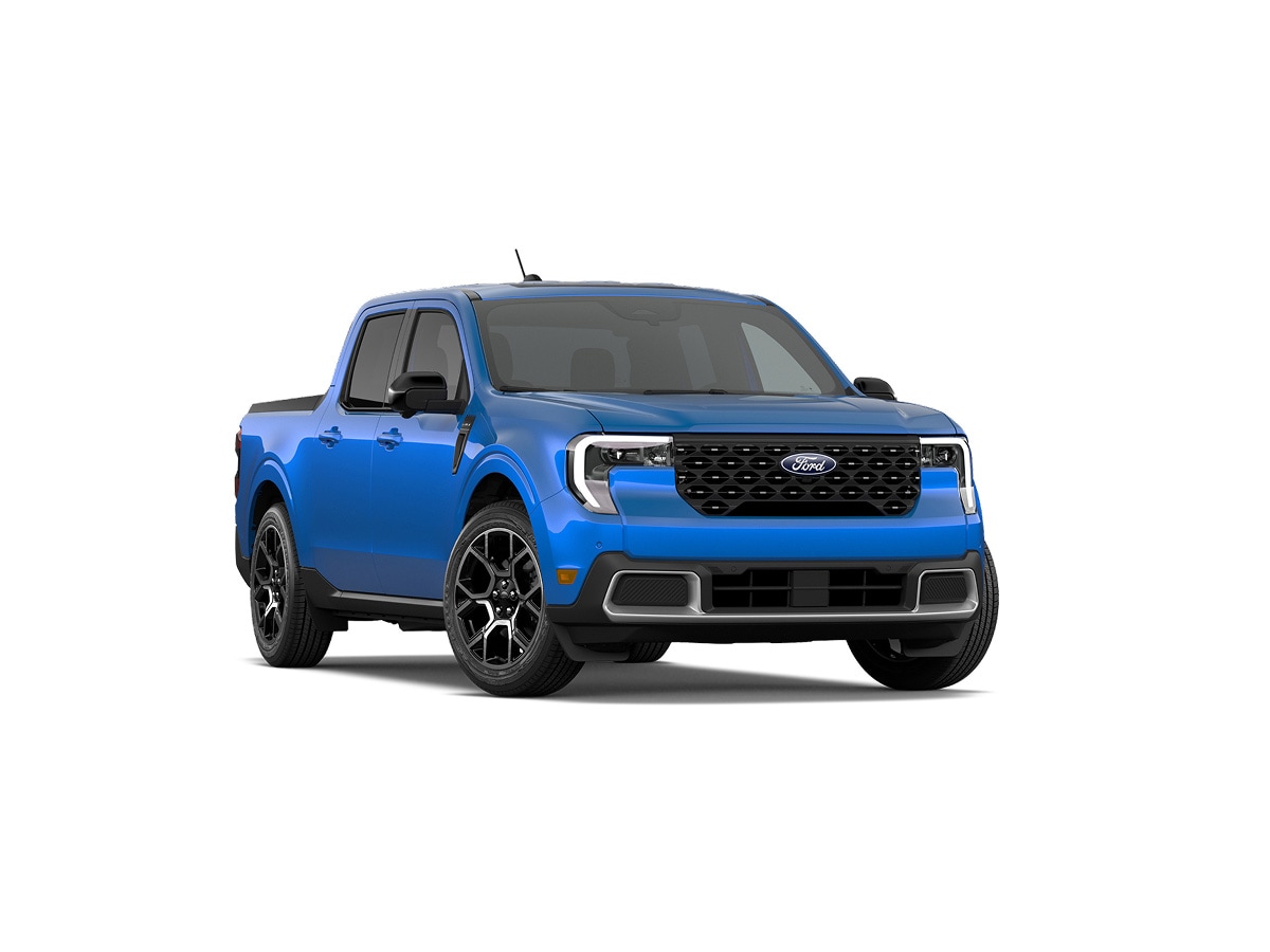 Ford Maverick Hibrida Azul Velocidad