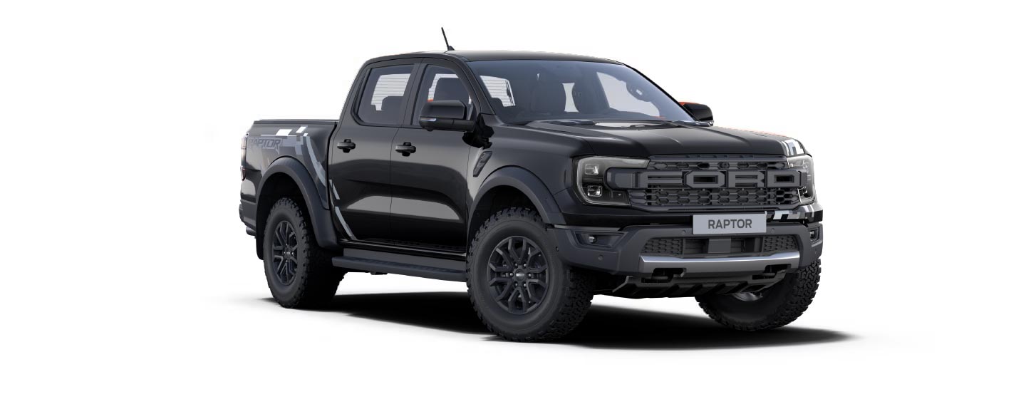 Color - Ford Ranger Raptor Negro Absoluto