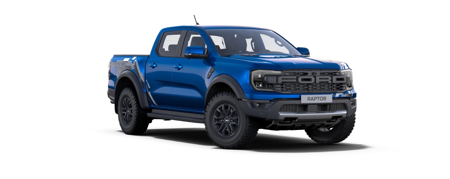 Color - Ford Ranger Raptor Azul Lightning.