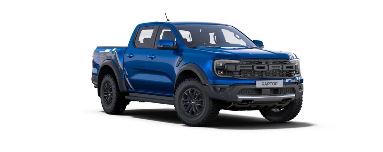 Color - Ford Ranger Raptor Azul Lightning.