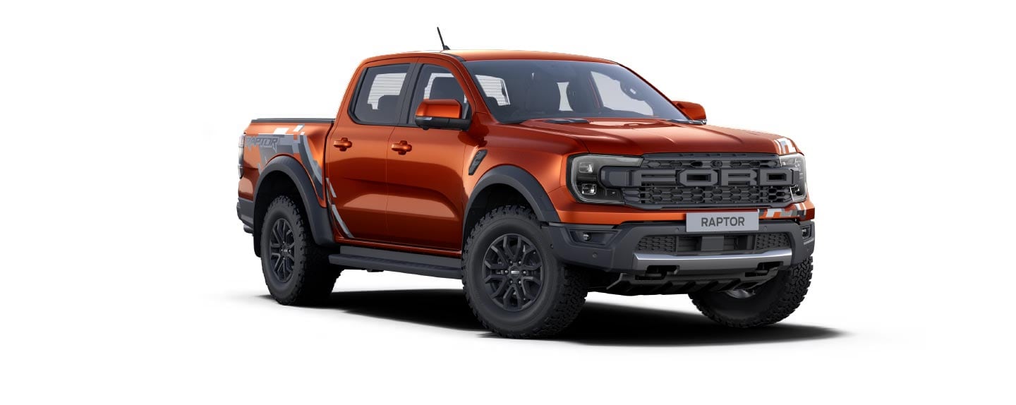 Color - Ford Ranger Raptor Naranja Terra