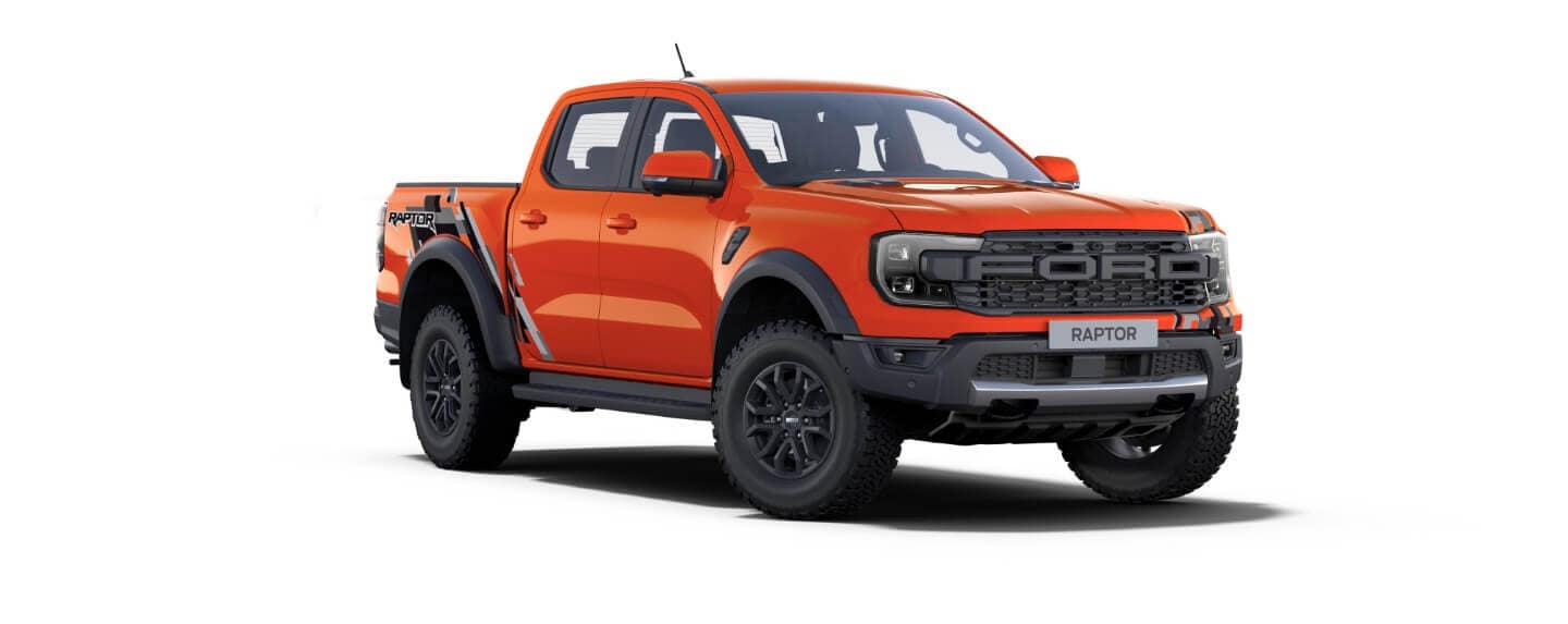 Color - Ford Ranger Raptor Naranja Métalico