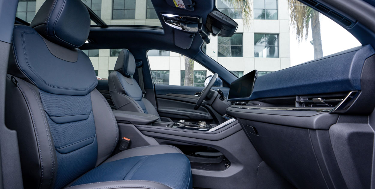 Interior Territory SUV Ford techo panoramico