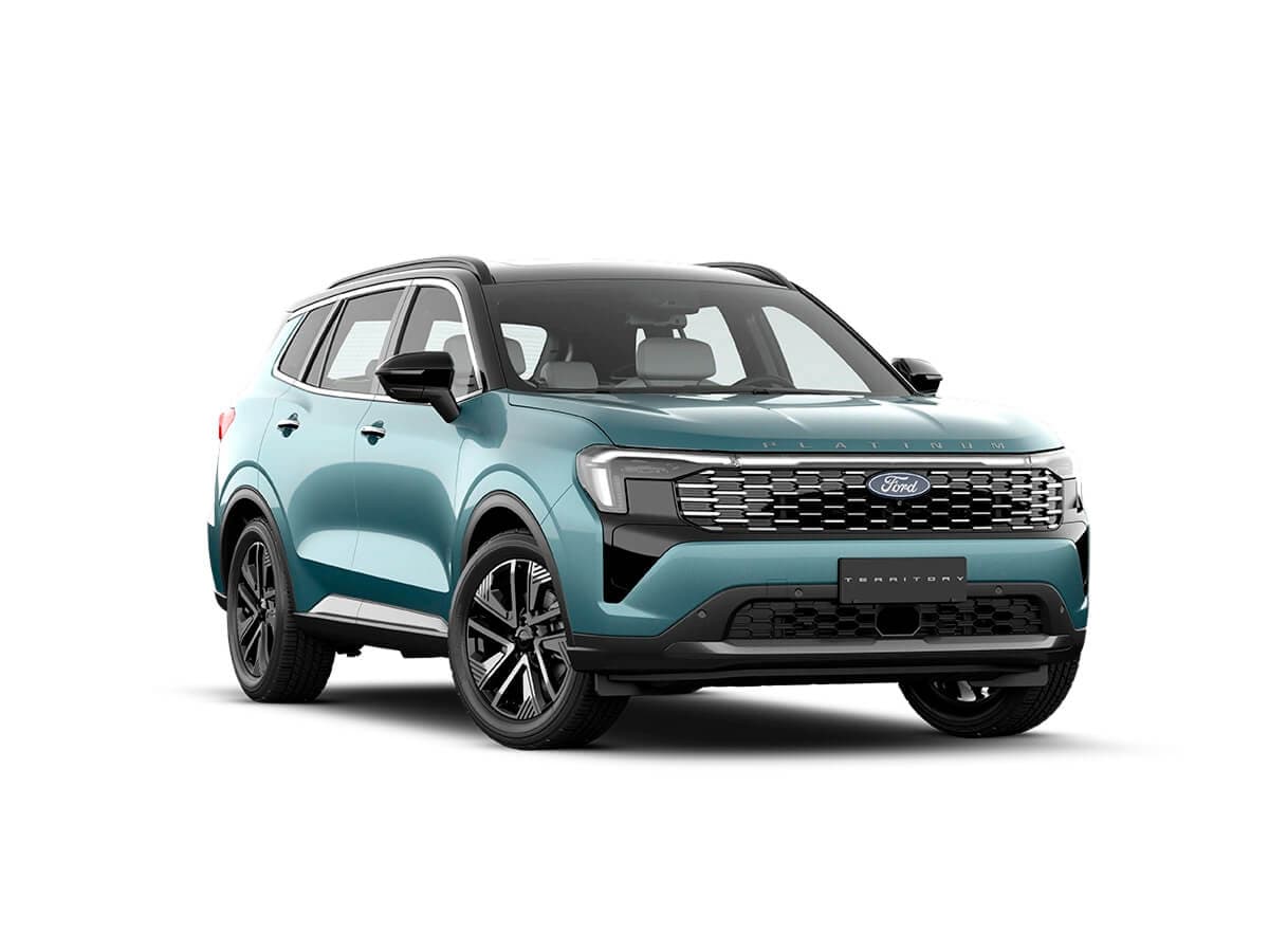 Ford Territort Platinum Hibrída Azul Oceánico