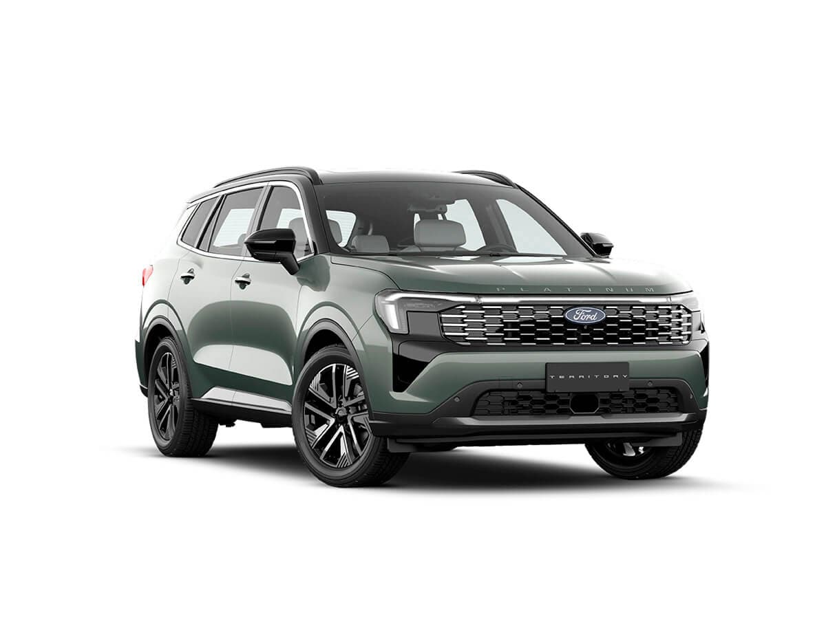 Ford Territort Platinum Hibrída Verde Oasis