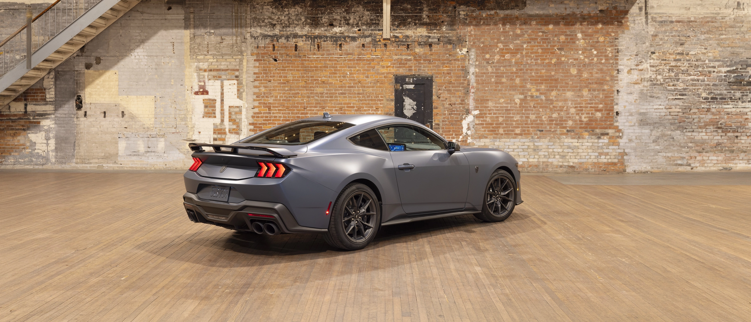 Ford Mustang con faros traseros LED