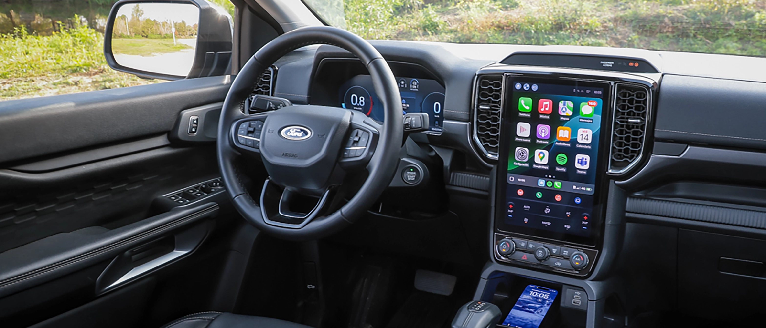 Interior de Ford Ranger