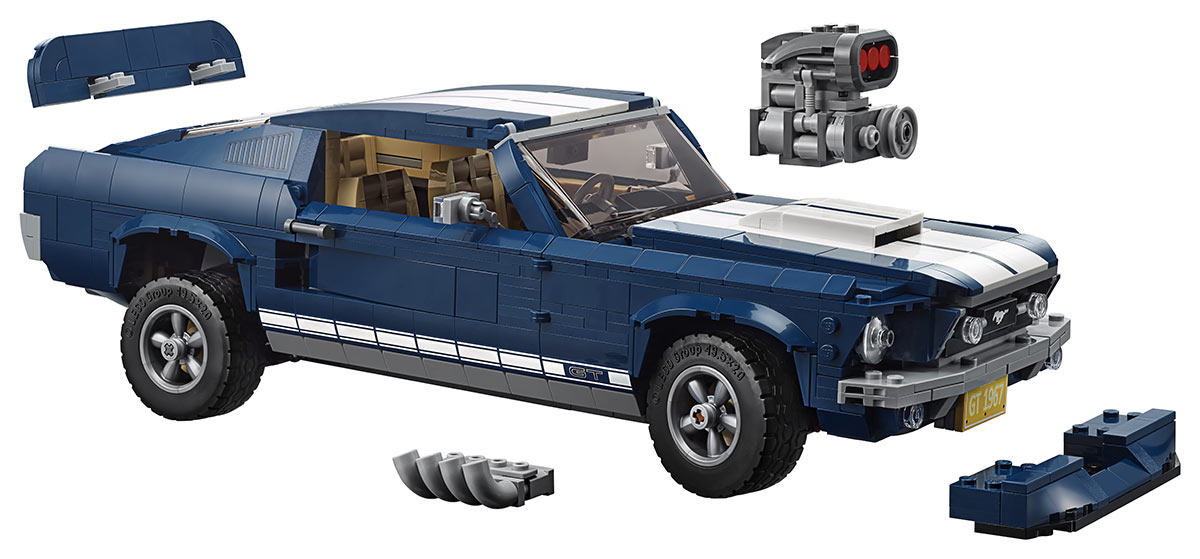 Ford y LEGO® suman el icónico Mustang a la gama Creator Expert
