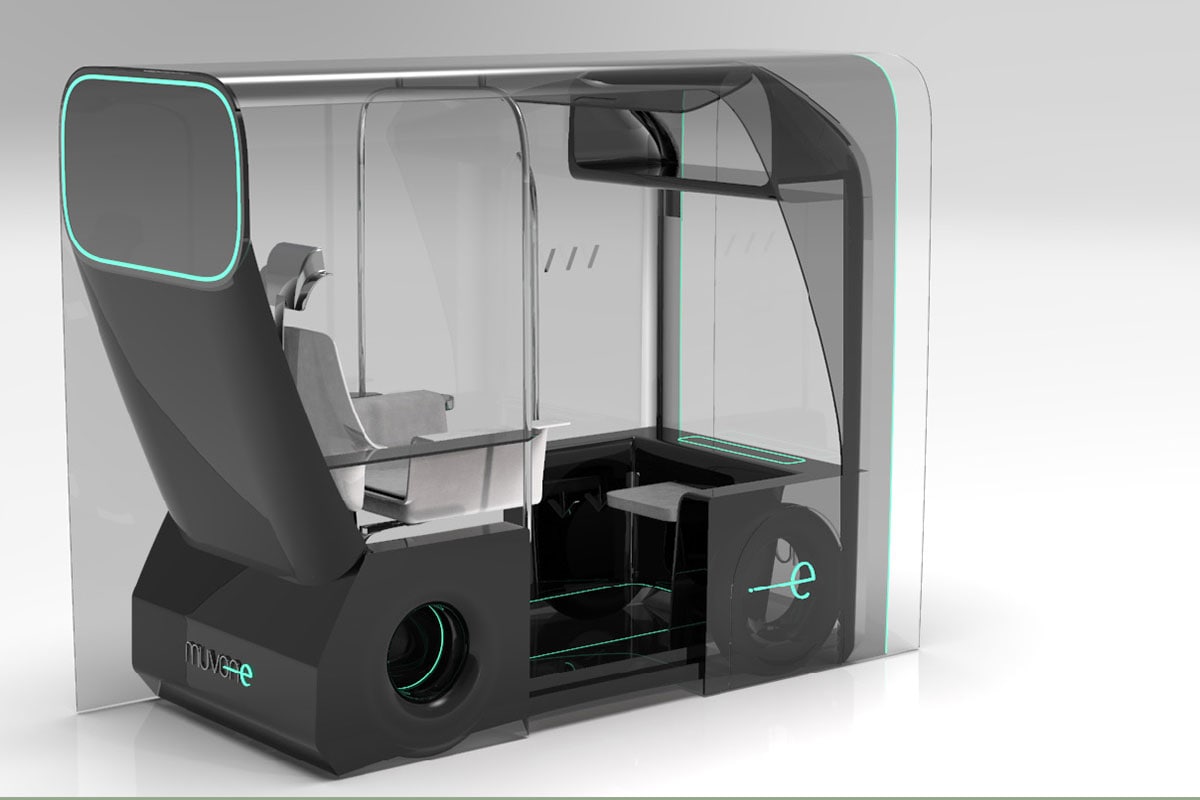 Concepto de taxi autónomo individual se impone en concurso de diseñadores de Ford 