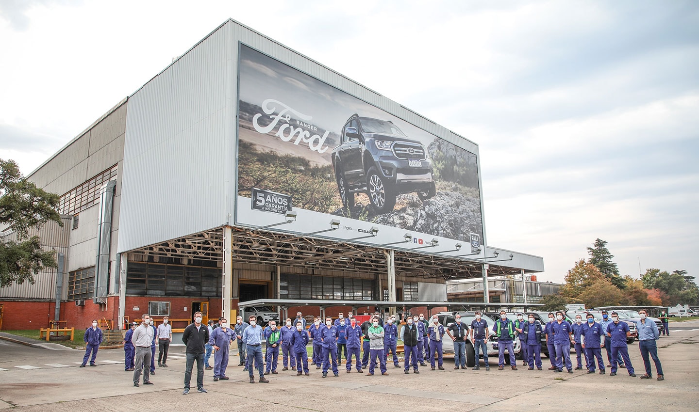 Ford produjo y donó 20.000 protectores faciales en Argentina