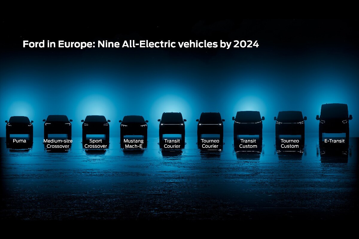 Ford da pasos firmes hacia el futuro totalmente eléctrico en Europa
