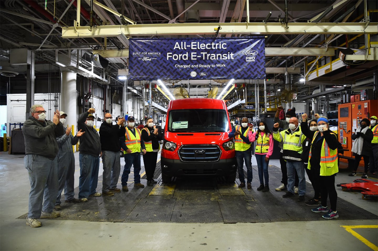 Ford inicia la entrega de E-Transit en Norteamérica 