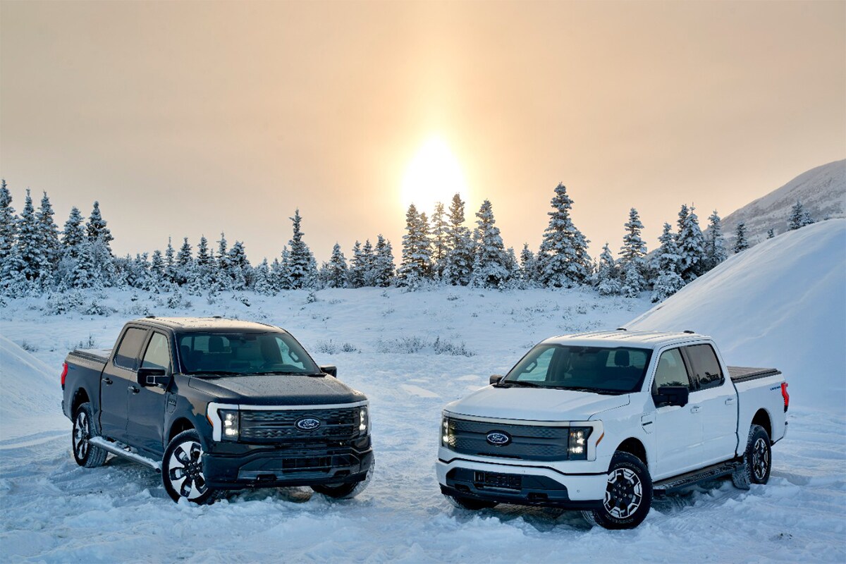¡Electricidad pura! Ford pone a prueba a F-150 Lightning en el frío extremo de Alaska