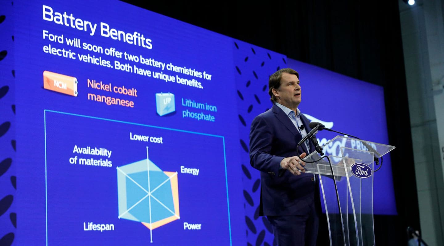 Ford anunció una nueva planta de baterías en EE. UU.