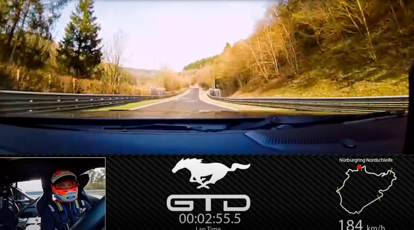 Ford Mustang GTD supera su propio récord en Nürburgring
