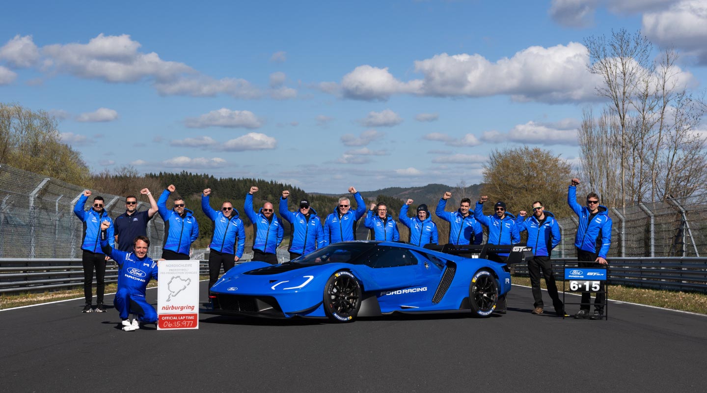 Ford GT Mk IV es el auto americano más veloz de la historia del “invierno verde”