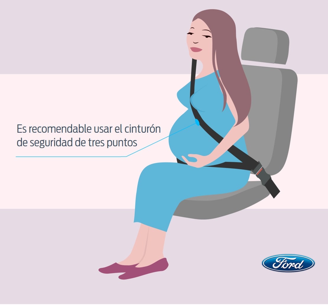 Ford brinda consejos de seguridad para mujeres embarazadas
