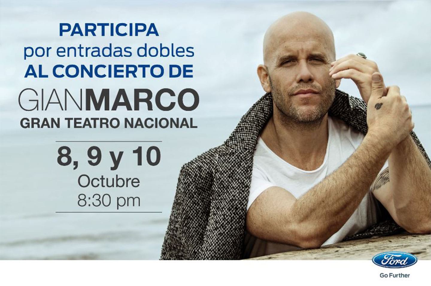 Ford Perú estuvo prensente en el concierto de Gianmarco