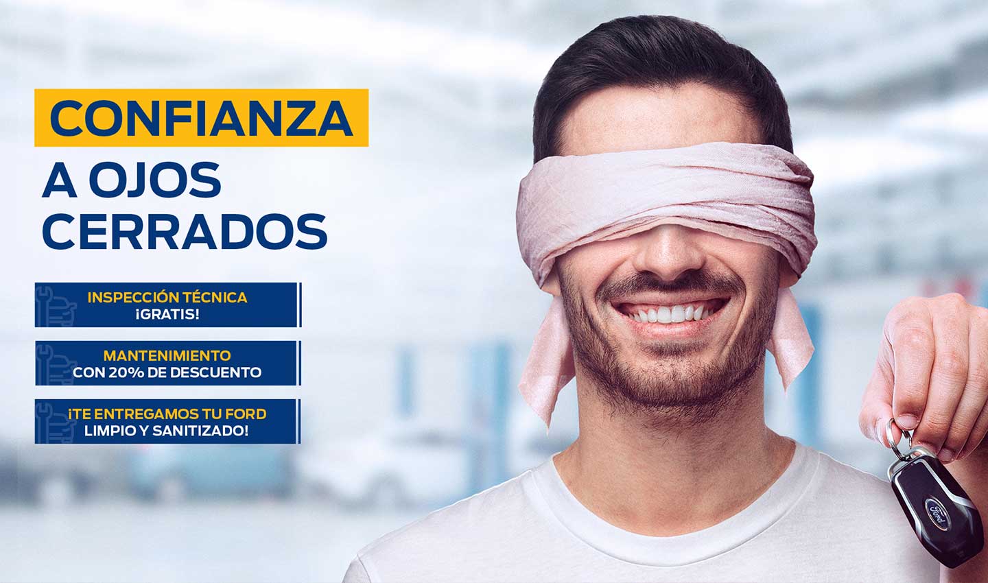 Confianza a ojos cerrados