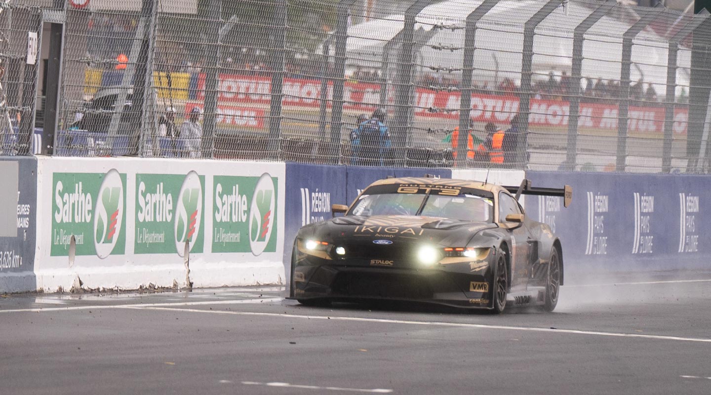 El Ford Mustang GT3 debuta con podio en Le Mans