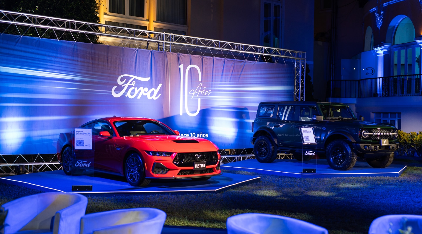 Ford celebra una década de éxito y preferencia en el mercado automotriz peruano