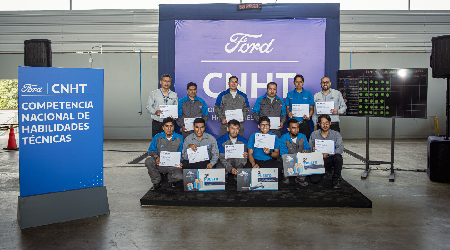 Ford Perú impulsa la excelencia en su servicio posventa con la Competencia Nacional de Habilidades Técnicas