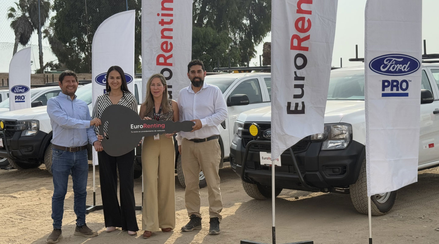 Ford PRO™ refuerza su presencia comercial con la entrega de 39 Ranger a EuroRenting 