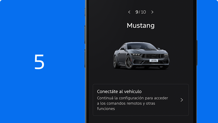Toca: “Conéctate al vehículo”