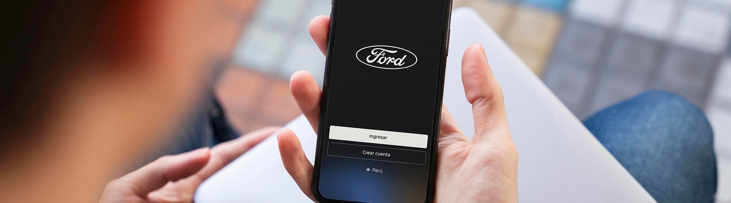 Ford App Perú desde dispositivo móvil