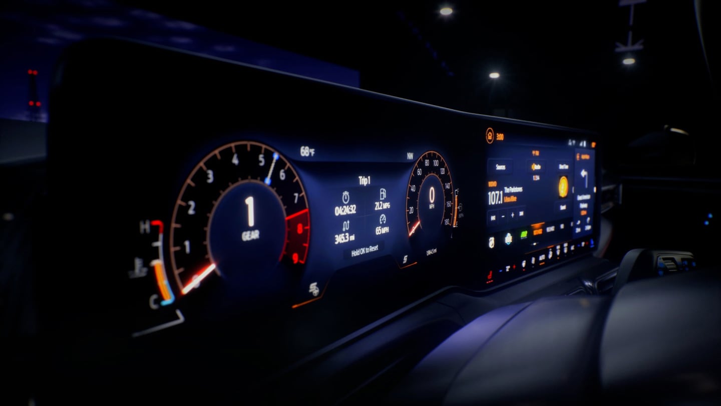 Panel de instrumentos de 12.4"