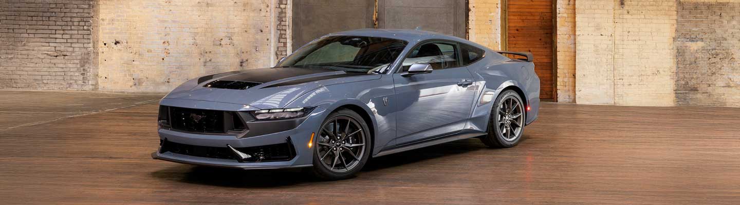 Diseño exterior del Mustang Dark Horse