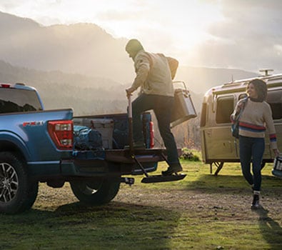 Escalera asistente en maletera