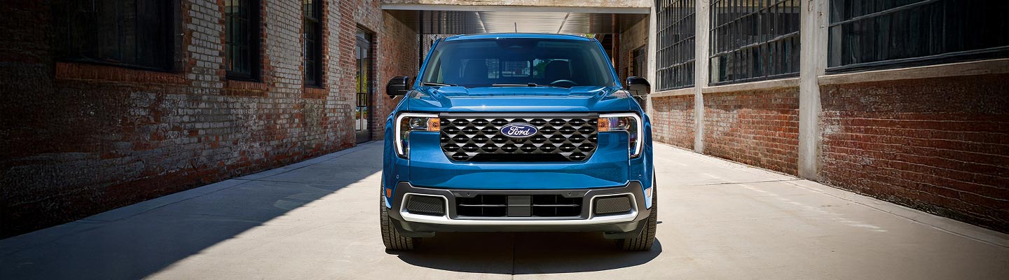 Nuevo diseño frontal de Ford Maverick