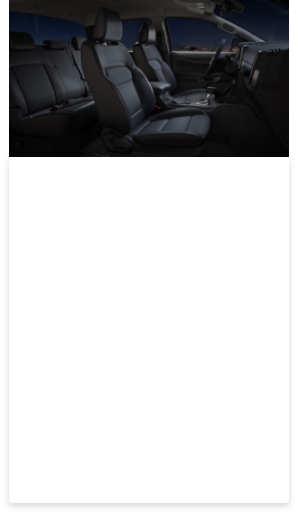 Interior asientos delanteros nueva ranger