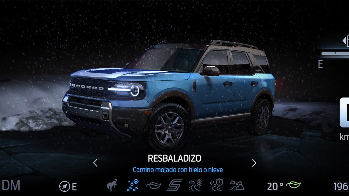 Ford Bronco Sport con modos de manejo G.O.A.T