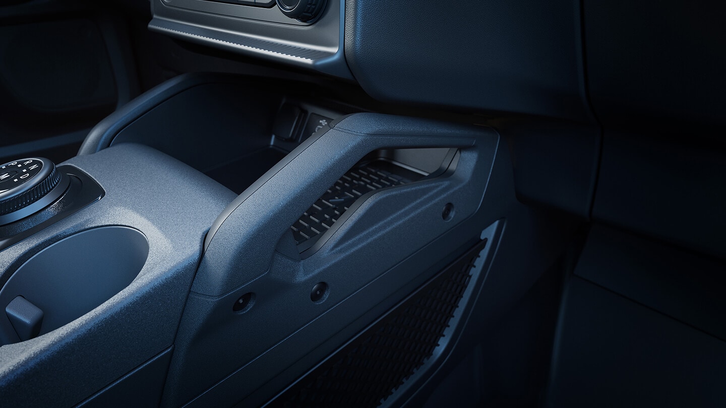 Ford Bronco Sport con agarradera en consola central