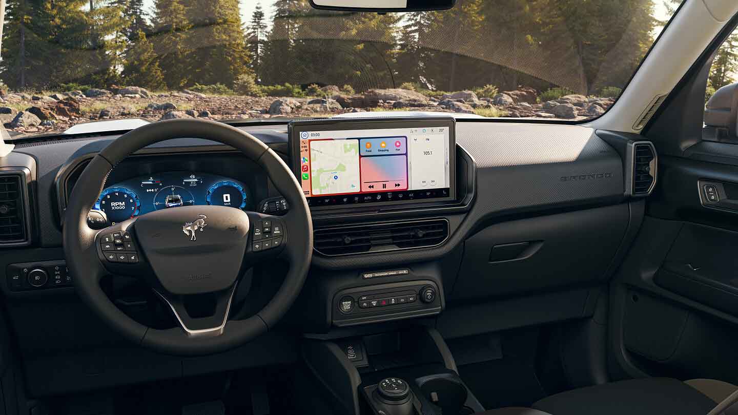 Cabina de Ford Bronco Sport