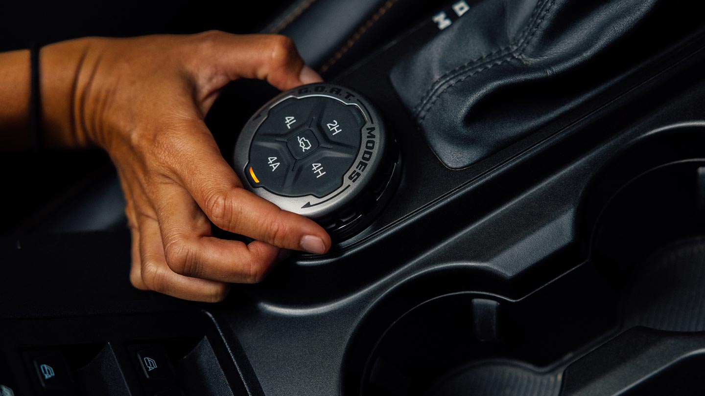 7 modos de conducción disponibles