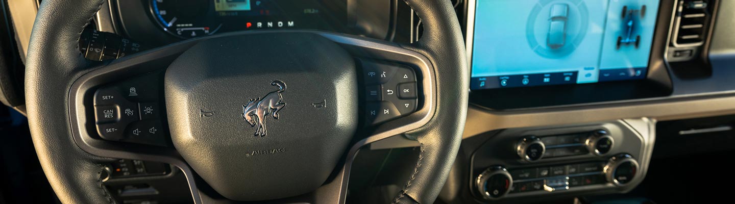 Ford Bronco con sistema de sonido Bang and Olufsen