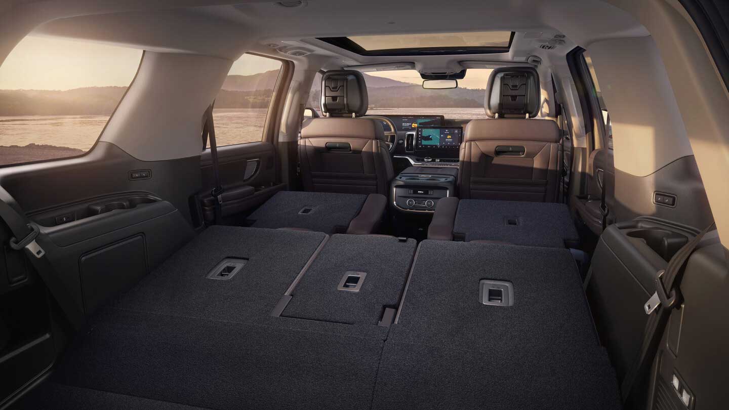 Ford Expedition con asientos flexibles en la tercera fila